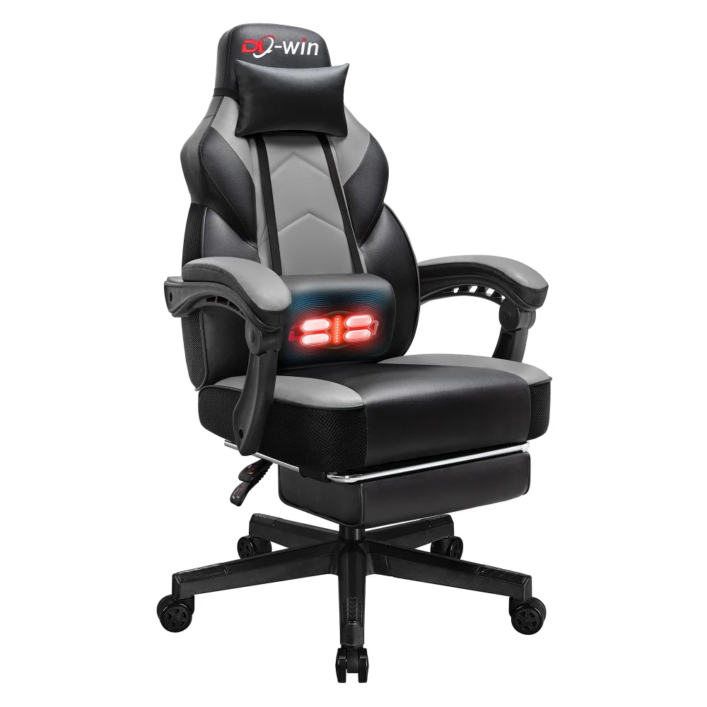 Office & Gaming Chairs, Grey, racing style